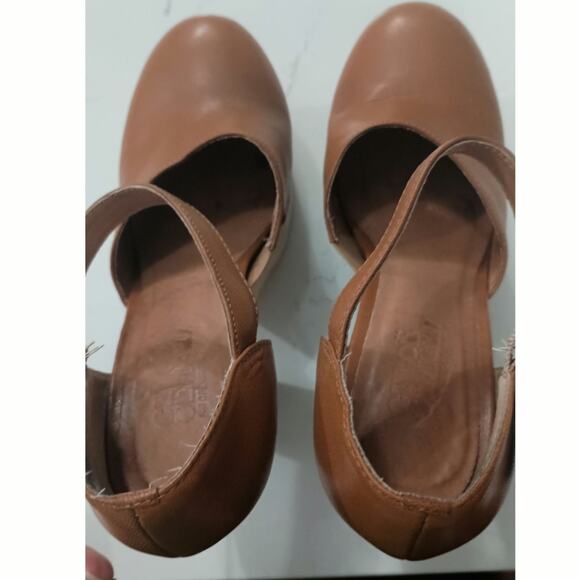 Chloe Sevigny Open Ceremony platform Mary Jane leather glam pin-up size 8 - Picture 6 of 10